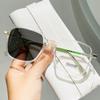 Gafas de lectura fotosensibles que cambian de color 2055 para hombre y mujer, montura de gafas de estilo coreano con montura grande para personas de mediana edad y mayores, gafas grises con filtro de luz azul