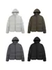 Chaqueta de Plumón Desmontable Repelente al Agua Tai Le Xing Sports 3m Moda Urbana Otoño e Invierno 2025 Chaqueta Cálida Holgada para Hombre
