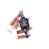 Para Apple Applewatch se relógio amor resina pintada metal fivela dobrável iwatch s8 pulseira