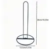 Portarrollos de Papel de Cocina Transfronterizo, Estante de Almacenamiento Desmontable para Encimera, Portarrollos de Papel Higiénico, Estante de Almacenamiento para Rollos de Papel, Portarrollos de Papel de Cocina