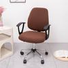 Funda para Silla Dividida Silla Giratoria de Oficina Silla de Computadora para el Hogar Funda para Reposabrazos Elástica para Asiento de Silla Funda Universal para Taburete Cubierta