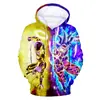 Comercio Exterior Nuevo Estilo Qlzwk Mismo Estilo Sudadera Cosplay Chaqueta con Capucha Estampado Digital 3D