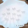 Acessórios para nail art: laços de pérola, liga metálica multicolorida com strass, decorações tridimensionais para unhas, acessórios versáteis para DIY de nail art