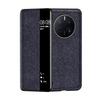 Aplicable a la funda para teléfono móvil Huawei Mate50Pro de cuero genuino con ventana inteligente ultrafina Mate50RS funda de cuero M50E resistente a caídas