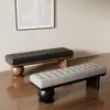 Novo Banco para Trocar Sapatos de Entrada em Madeira Maciça Estilo Chinês, Banco Sofá para Sala de Estar, Banco Longo Moderno para Hotel Pousada Doméstica, Banco ao Pé da Cama para Quarto