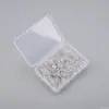 Prego em forma de I tamanho grande arte estendida transparente DIY unha de arte criativa quadro de cortiça parede de fotos de unhas tachinha colorida para unhas
