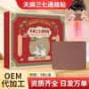 Adesivo de Gastrodia Elata e Panax Notoginseng para Uso Doméstico, Adesivo de Acuponto, Adesivo de Moxabustão, Adesivo de Moxabustão Quente para Pescoço, Ombro, Cintura, Perna e Joelho, Adesivo de Artemísia