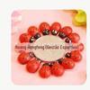 Adesivos de Geladeira Formato de Besouro de Madeira Mini Vermelho Fofo Adesivos Decorativos Sponpon Desenho Animado Coração de Menina Adesivos de Geladeira