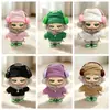 [Excluyendo la Muñeca] Mismo Estilo que Wang Yibo Serie Irregular de Muñecos Pequeños Aowu Ropa Sudadera Elástica Conjunto de Dos Piezas con Accesorios de Auriculares