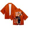 Anime adolescente quimono capa casaco 3D impressão digital casual CarDigan roupa masculina atacado