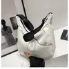 Bolso Tote Nuevo de Moda 2026, Bolso de Hombro Cruzado Moderno y Sencillo para Mujer, Versátil de Gran Capacidad en Tejido Compuesto Tipo Bollo