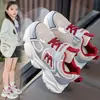 Zapatos Deportivos Infantiles de Primavera y Otoño Antideslizantes Resistentes al Desgaste Casual Versátiles Modernos Zapatos para Niños Pequeños Zapatos de Papá para Niñas