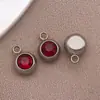 Diamantes de Colores Microincrustados, Doce Piedras de Nacimiento Estrelladas, Piedras de Nacimiento, Colgantes de Piedras Zodiacales, Collares Hechos a Mano para DIY, Pendientes, Accesorios de Joyería