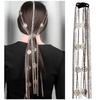 Acessórios de cabelo simples transfronteiriços corrente de cabeça de borla cabelo feminino com temperamento europeu e americano corrente de cabeça feminina 11280