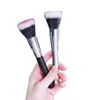 ¡Modelo Mejorado! Pincel de Stippling de Cabeza Plana, Pincel para Rubor, Pincel para Rubor Facial, Pincel Iluminador, Pincel de Maquillaje de Cerdas Suaves