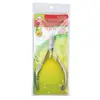 Tesoura para Cutícula de Aço Inoxidável, Pinça de Bico de Águia Colorida de Titânio, Remoção de Sujeira da Unha, Cutículas, Calos, Ferramentas de Manicure Disponíveis para Atacado