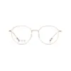 Gafas Ovaladas Retro de Titanio para Adelgazar Sin Maquillaje Montura Absorción de Impactos Almohadillas Nasales de Silicona Antideslizantes y Resistentes a Caídas Se Pueden Combinar con Fabricantes de Gafas al por Mayor