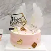 Mini Corona Pequeña Decoraciones para Pasteles Adornos Populares en Internet Lindos Princesa Reina Corona Vintage de Aleación Perla Diamante