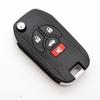 Carcasa de llave remota plegable modificada adecuada para Nissan Micra Sunny New Sylphy March New Tiida