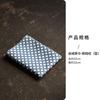 Toalla de té absorbente estilo chino paño de esterilla de té Zen toalla para tetera accesorios para juego de té esterilla de té toalla cuadrada toalla paño de algodón para limpiar la mesa