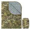 Acampamento ao Ar Livre Suprimentos de Acampamento Emergência Dobrável Camuflagem Colcha Cobertor Espesso 3M Algodão Ar Condicionado Quente Grafeno