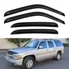 Adequado para Chevrolet Tahoe e GMC Yukon 00-06 Defletores de Chuva para Janela de Carro, Viseiras de Chuva para Modificação de Carro