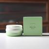 Tazón de taburete matcha de estilo japonés transfronterizo color degradado herramienta de té de punto tazón de té a rayas de cerámica soporte para té 100 benli