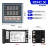 Controlador de Temperatura Totalmente Automático con Pantalla Digital REX-C100-400-C700-C900