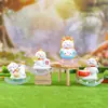 Gato de la Suerte Agitador Súper Lindo Popular de Xiaohongshu Caja Sorpresa Decoración de Escritorio Pequeños Adornos Venta Directa de Fábrica
