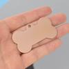 Listado de Mascota de Metal en Blanco Láser Caliente Transfronterizo Llavero de Metal Colgante para Mascota Joyería para Mascota Listado de Placa de Identificación para Perro