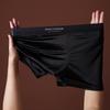 Ropa Interior de Seda Helada para Hombre Calzoncillos de Satén para Hombre 10A Entrepierna Antibacteriana Calzoncillos tipo bóxer de Seda Helada Suave Sin Costuras para Hombre