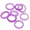 Anel de Flor de Quartzito Jade Anel de Jade Unissex Anel de Pedra de Jade Anel para Corrida Anel Redondo Preço de Fábrica Venda Direta Transmissão ao Vivo Fornecimento