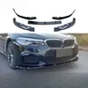 Adecuado para Labio Frontal Mp Serie 5 Bmw G30G38 Pala Frontal Mp Modificada Patrón de Fibra de Carbono Kit de Contorno Pequeño para Labio Frontal