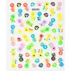 Novos Adesivos Coloridos para Nail Art para Meninos e Meninas, Adesivos de Unha Infantis, Flores Fofas, Borboletas, Padrões Pequenos, Adesivos de Nail Art para Atacado