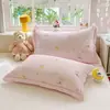Funda de almohada de gasa arrugada de algodón para niños Funda de almohada de látex para bebé 30X50CM Funda interior para cojín de siesta de jardín de infancia