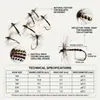Mosca de agua flotante, Guppyfly, anzuelo Griffith, micro señuelo, para trucha, trucha de rayas blancas, trucha de arroyo y pez mandarín