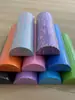 Venda Direta da Fábrica Rolo de Espuma EVA Meio Redondo Colorido Iniciante Massagem Yoga Pilates Coluna de Equilíbrio Yoga