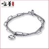 Pulsera geométrica de costura retro con cara sonriente angustiada, diseño de nicho, estudiante femenina, temperamento de personalidad simple, pulsera de estilo frío