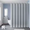 Cortina de Ducha Impermeable Engrosada para Baño Juego sin Taladro para Baño Cortina Divisoria Bloqueadora Cortina de Ducha Cortina para Puerta de Cocina Shihai