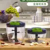 Nuevo extractor de ajo molinillo de ajo prensa de ajo casera extractor manual de camarones molinillo de ajo picador de verduras molinillo de ajo gran capacidad