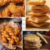 Agente crujiente sin aluminio 400g para freír rápidamente palitos y churros de masa, agente inflador, polvo crujiente, sin aluminio, para horneado casero y comercial
