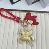Llavero de Oro Puro 999 Hazte Rico Mi Pequeño Pony Colgante de Dibujos Animados para Hacerse Rico Colgante para Bolso