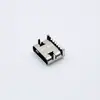 Conector USB 3.1 hembra 6P tipo C3.1 simple de alta corriente, conector de panel horizontal USB 3.1 hembra, conector de panel/sumidero completo