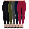 Calça Escovada Sem Costura Amazon Calça Peça Única Feminina Outono e Inverno Legging Calça Escovada de Cintura Alta Legging Sem Costura