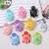 Tortuga Pequeña de Dibujos Animados que Brilla en la Oscuridad Linda Juguete de Combinación DIY Decoración de Escritorio Manualidades de Resina Tortuga Pequeña que Brilla en la Oscuridad