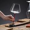 Juego de Copas de Vino Tinto Decantador Giratorio de Lujo Ligero Decantador de Vidrio Dispensador de Vino de Alta Gama para el Hogar