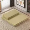 Cojín de meditación tapete de meditación futón cojín para arrodillarse cojín de meditación hogar plegable tela engrosada fibra de coco cojín para arrodillarse