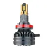 Faro Led para Coche V70 de Nuevo Producto Transfronterizo 12-24V Diez Tubos de Cobre H4H7H1 Foco Ultra-Brillante Modificación de Faro Delantero