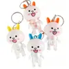 Nuevo Llavero Colgante Luminoso de Garra de Gato Lindo LED Colgante Electrónico de Flash Creativo Regalo Práctico Promocional