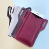 Venta Caliente Transfronteriza Bolso de Cuero para Teléfono Móvil al Aire Libre para Llevar en la Cintura Funda Protectora Deportiva para Teléfono Móvil Anti-pérdida Bolsillo Deslizante para Teléfono Móvil Protección